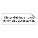 Dieses Gebäude ist mit einem AED ausgestattet.