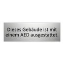 Dieses Gebäude ist mit einem AED ausgestattet.