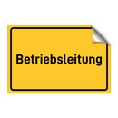 Betriebsleitung & Betriebsleitung & Betriebsleitung & Betriebsleitung