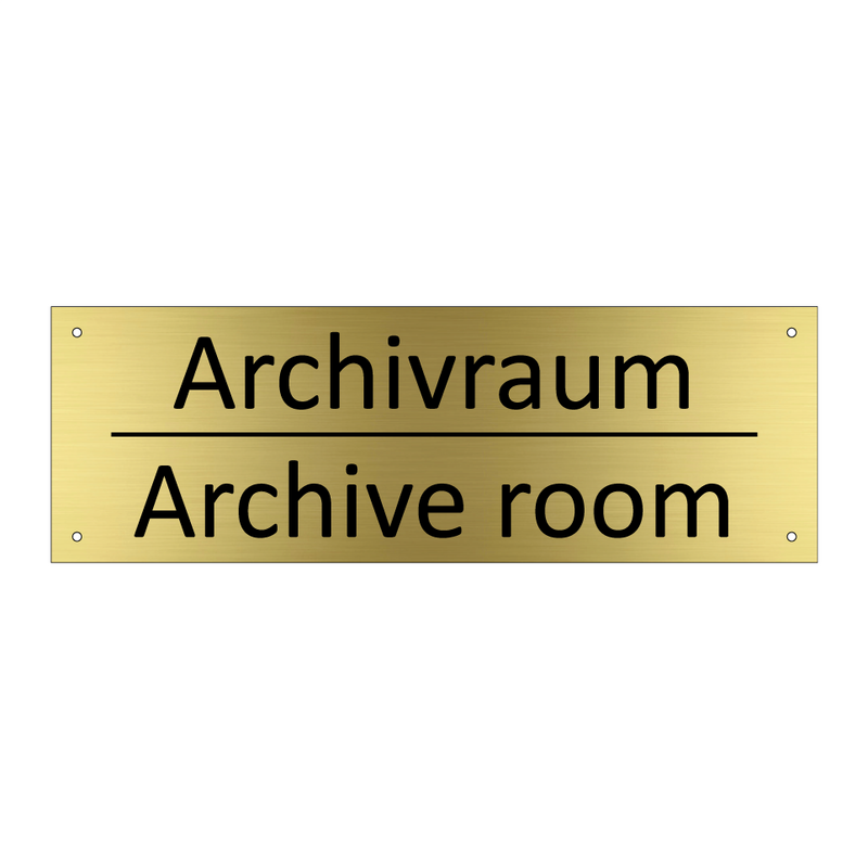 Archivraum - Archive room