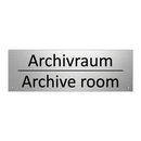 Archivraum - Archive room