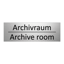 Archivraum - Archive room