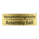 Versammlungshalle - Assembly hall