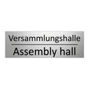 Versammlungshalle - Assembly hall