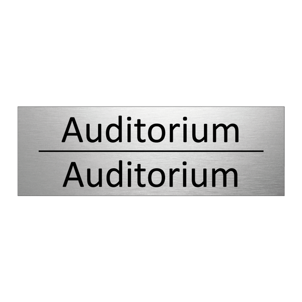 Auditorium - Auditorium
