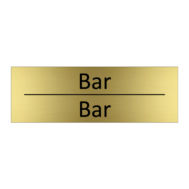 Bar - Bar