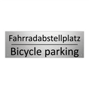 Fahrradabstellplatz - Bicycle parking