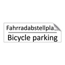 Fahrradabstellplatz - Bicycle parking