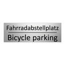 Fahrradabstellplatz - Bicycle parking