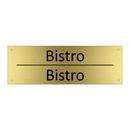 Bistro - Bistro