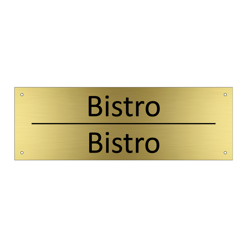 Bistro - Bistro