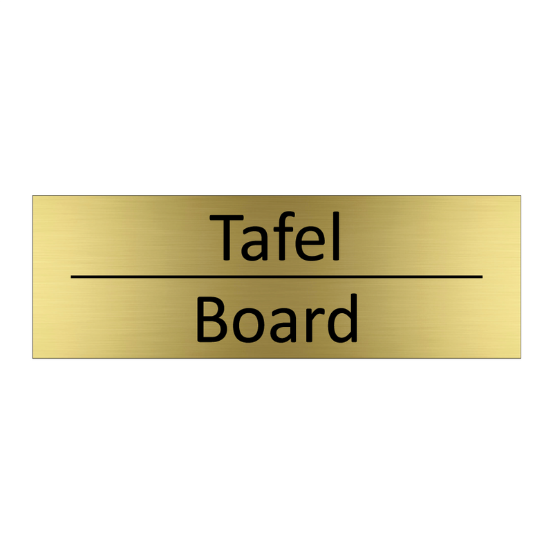 Tafel - Board