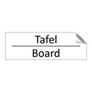 Tafel - Board
