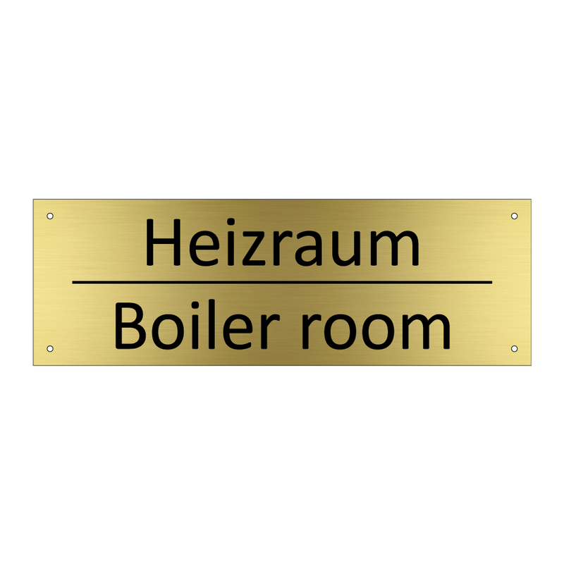 Heizraum - Boiler room