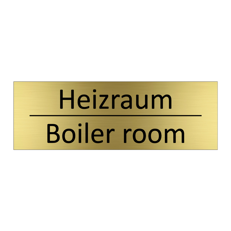 Heizraum - Boiler room