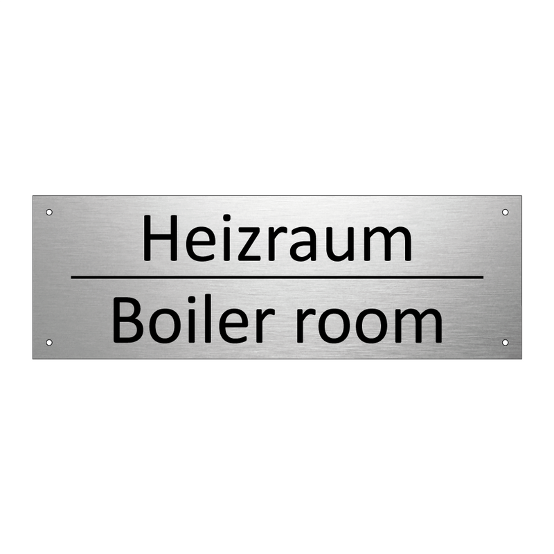 Heizraum - Boiler room