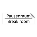 Pausenraum - Break room