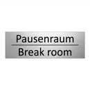 Pausenraum - Break room