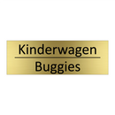 Kinderwagen - Buggies