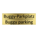 Buggy-Parkplatz - Buggy parking