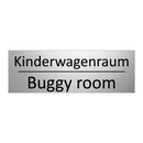 Kinderwagenraum - Buggy room