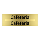 Cafeteria - Cafeteria