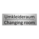 Umkleideraum - Changing room