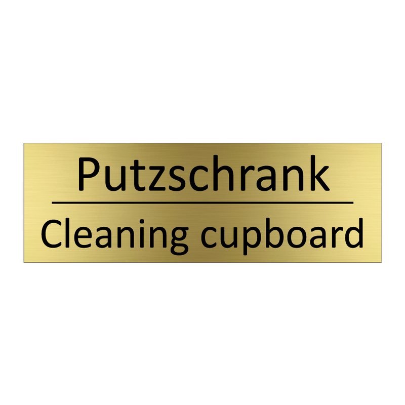 Putzschrank - Cleaning cupboard