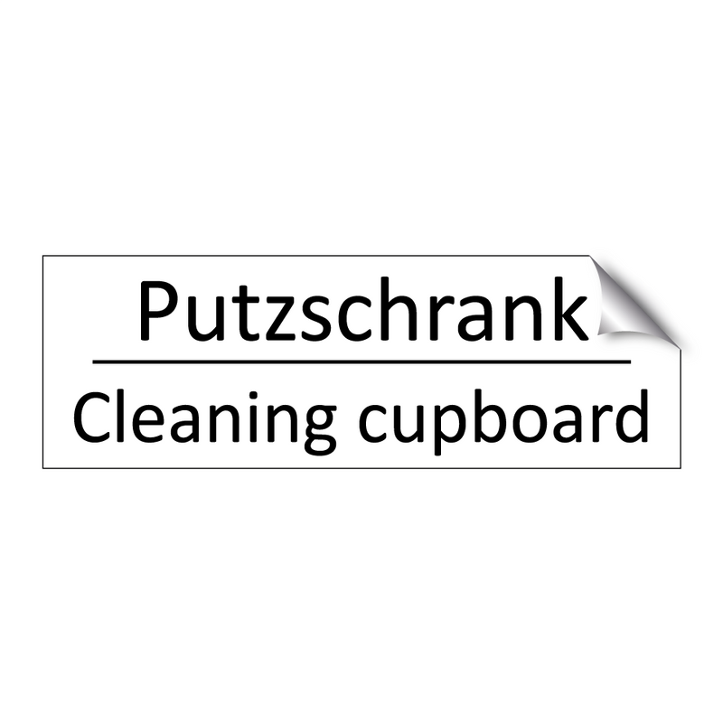 Putzschrank - Cleaning cupboard