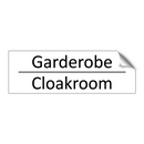 Garderobe - Cloakroom