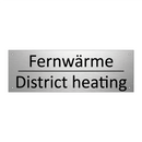 Fernwärme - District heating