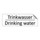 Trinkwasser - Drinking water