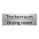 Trockenraum - Drying room