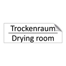 Trockenraum - Drying room