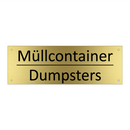 Müllcontainer - Dumpsters
