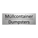 Müllcontainer - Dumpsters