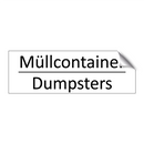 Müllcontainer - Dumpsters