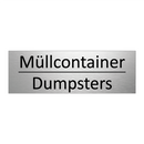 Müllcontainer - Dumpsters