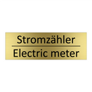 Stromzähler - Electric meter