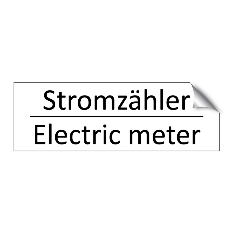 Stromzähler - Electric meter
