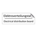 Elektroverteilungstafel - Electrical distribution board