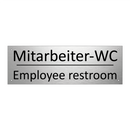 Mitarbeiter-WC - Employee restroom
