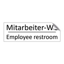 Mitarbeiter-WC - Employee restroom