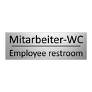Mitarbeiter-WC - Employee restroom