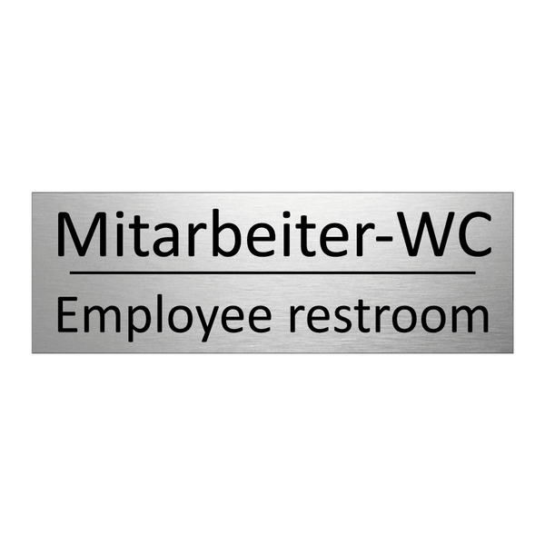 Mitarbeiter-WC - Employee restroom