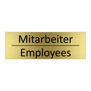 Mitarbeiter - Employees