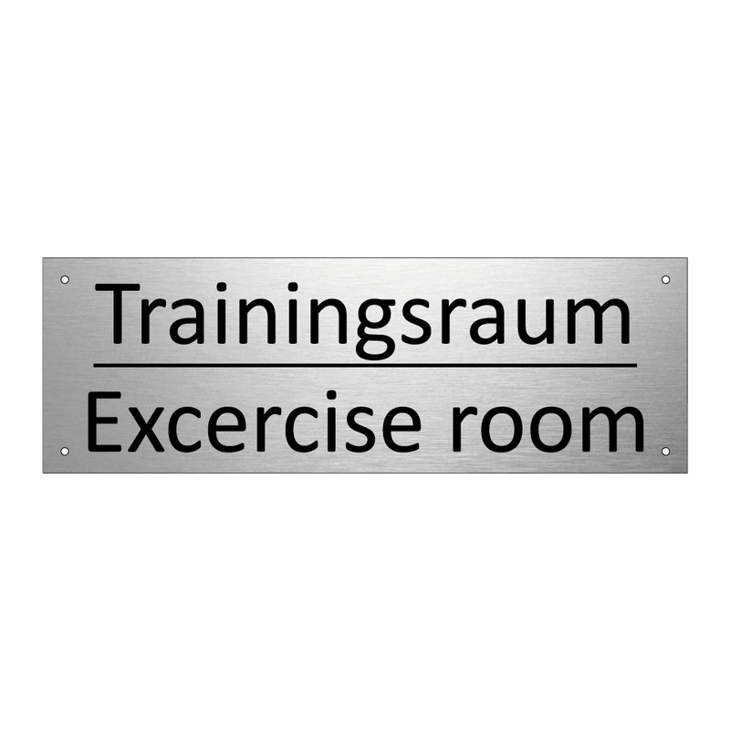 Trainingsraum - Excercise room