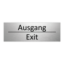 Ausgang - Exit