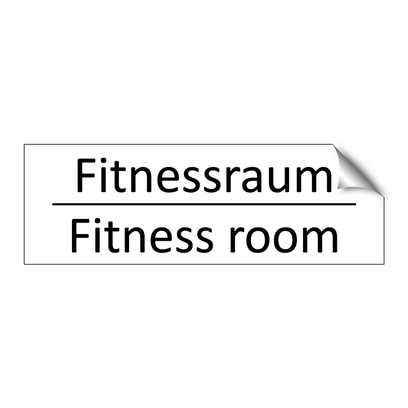 Fitnessraum - Fitness room