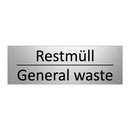 Restmüll - General waste